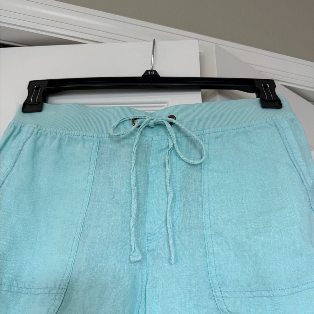 XCVI light weight raw edge shorts. Size S - Picture 2 of 5